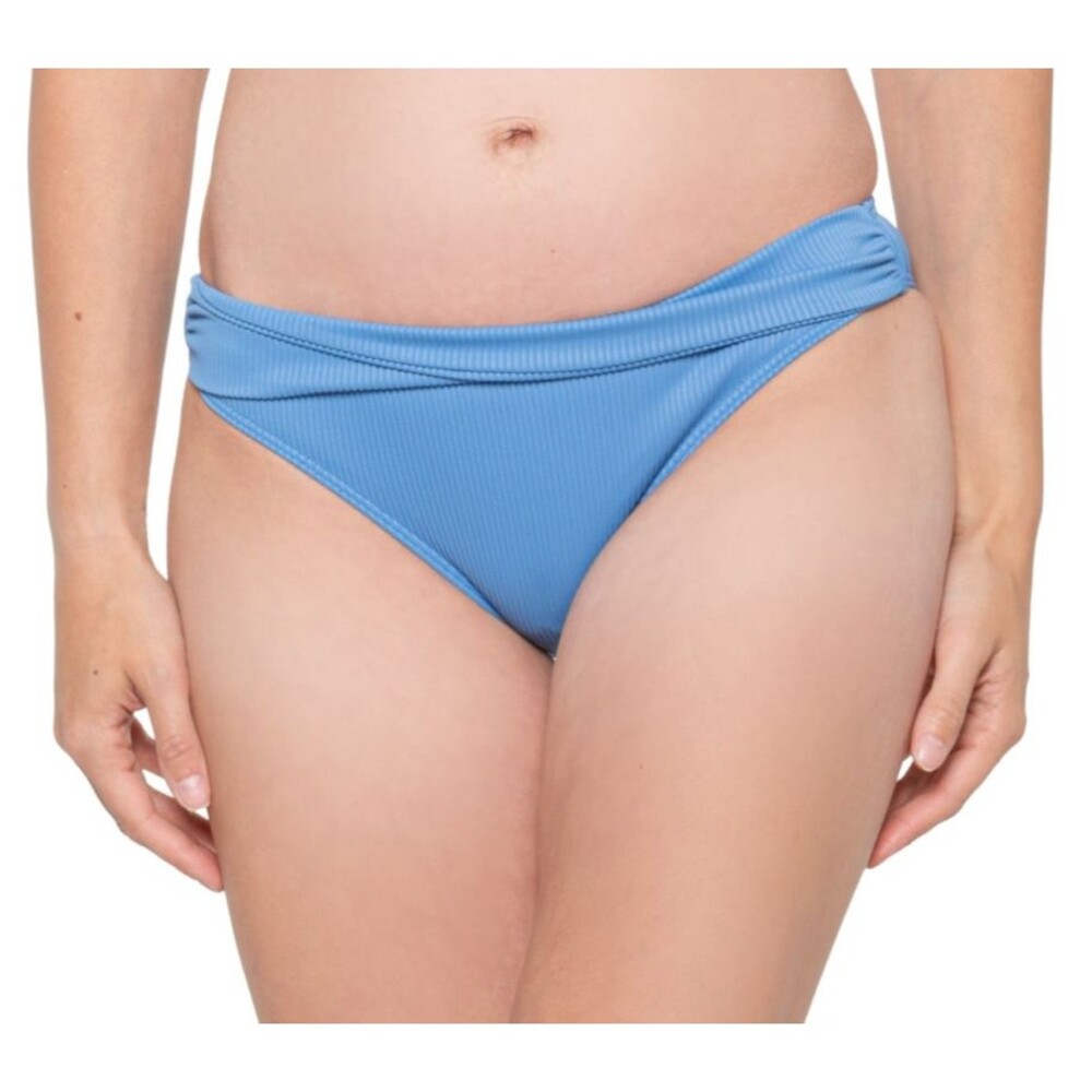 NWT Roxy Swimsuit Bikini bottom Size Small Love the Sand Blue